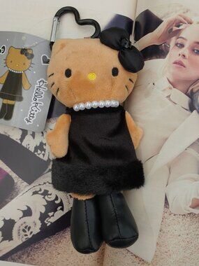 Hello Kitty Plush Fashion Key Chain Keyring Handbag Charm Women Accessory Gift